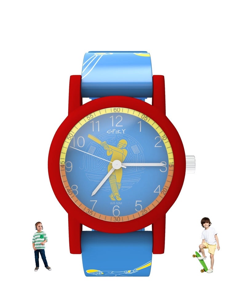 SPIKY SLEEK Round Floral Printed Analog Watch for Kids - Image 4